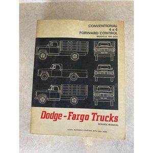 Dodge - Fargo Trucks Service Manual